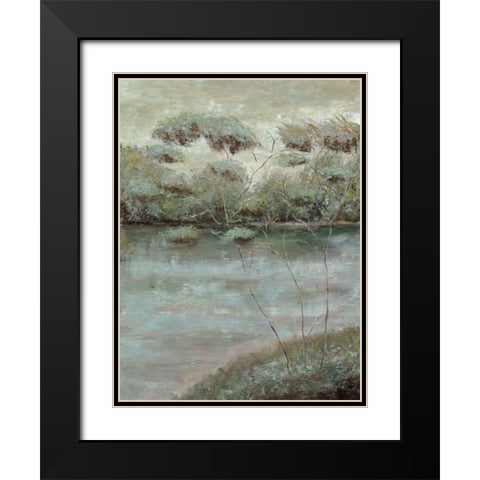 Grafton Woods II Black Modern Wood Framed Art Print with Double Matting by Roth, Jack