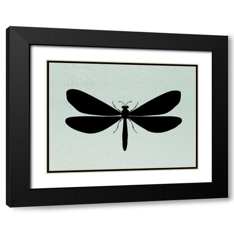 Wind Songs IV Black Modern Wood Framed Art Print with Double Matting by Ziffer, Josef