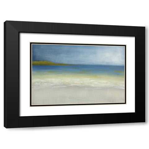 Sea Songs Black Modern Wood Framed Art Print with Double Matting by Roth, Jack