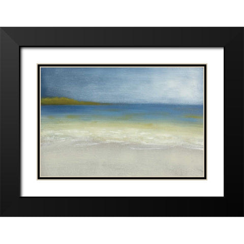 Sea Songs Black Modern Wood Framed Art Print with Double Matting by Roth, Jack