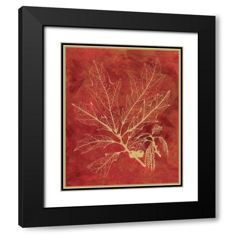 Golden Oak I Black Modern Wood Framed Art Print with Double Matting by Chilton, Sarah E