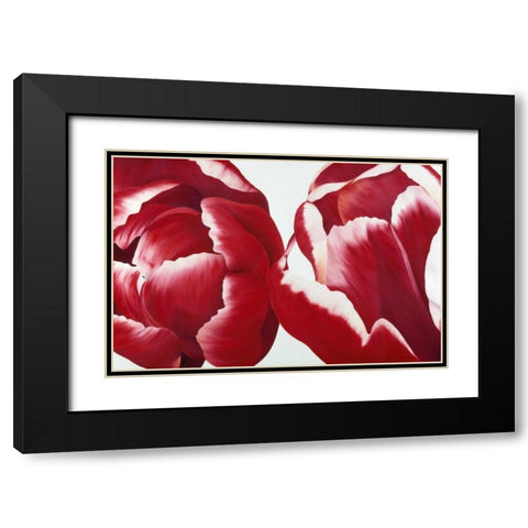 Together Black Modern Wood Framed Art Print with Double Matting by Poelstra-Holzhaus, Yvonne
