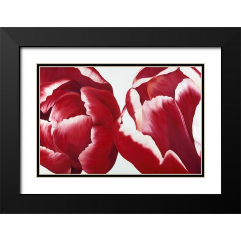 Together Black Modern Wood Framed Art Print with Double Matting by Poelstra-Holzhaus, Yvonne