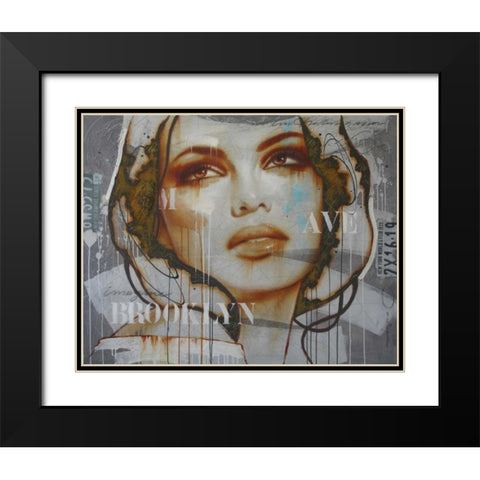 Imagine  Black Modern Wood Framed Art Print with Double Matting by Jochem, Hans
