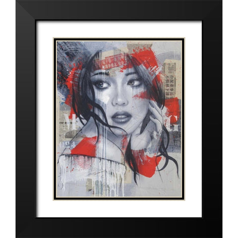 My game Black Modern Wood Framed Art Print with Double Matting by Bakker, Jochem