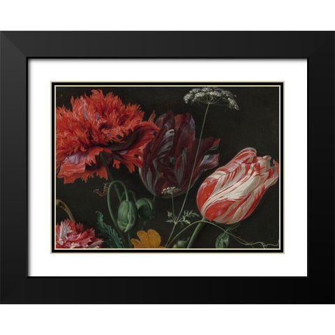 Botanic III Black Modern Wood Framed Art Print with Double Matting by Heem, JD