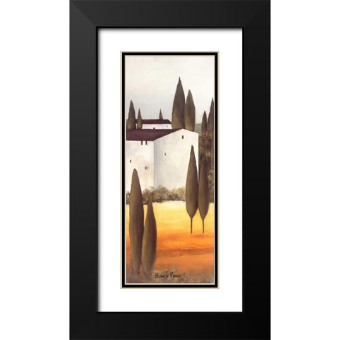 Twilight III Black Modern Wood Framed Art Print with Double Matting by Paus, Hans