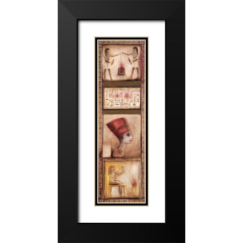 Egypt II Black Modern Wood Framed Art Print with Double Matting by Jan, Eelse Noordhuis