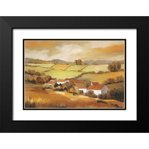 Unforgettable II Black Modern Wood Framed Art Print with Double Matting by Paus, Hans