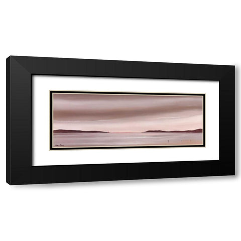A place to mediate on I Black Modern Wood Framed Art Print with Double Matting by Paus, Hans