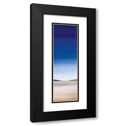 Only for us III Black Modern Wood Framed Art Print with Double Matting by Paus, Hans