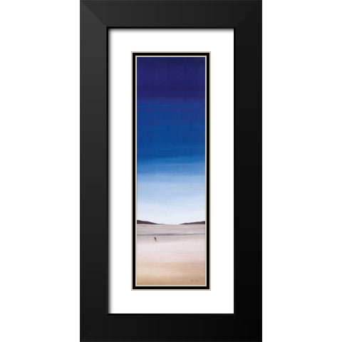 Only for us III Black Modern Wood Framed Art Print with Double Matting by Paus, Hans