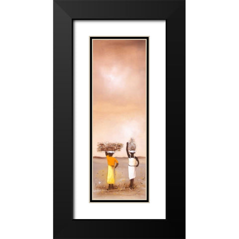 Going home I Black Modern Wood Framed Art Print with Double Matting by Jan, Eelse Noordhuis