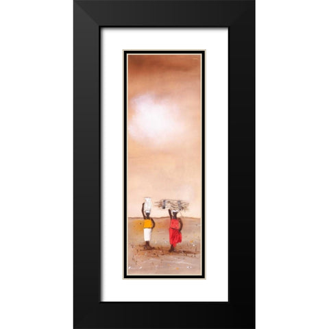 Going home II Black Modern Wood Framed Art Print with Double Matting by Jan, Eelse Noordhuis