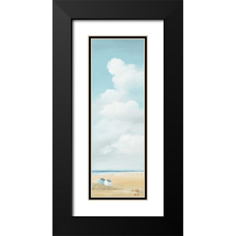 Summertime II Black Modern Wood Framed Art Print with Double Matting by Paus, Hans