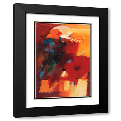Open place in landscape I Black Modern Wood Framed Art Print with Double Matting by den Boon, Theo