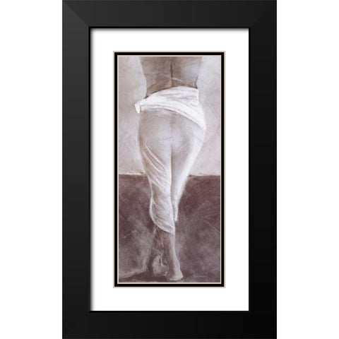 Private III Black Modern Wood Framed Art Print with Double Matting by Emanuel, Beate