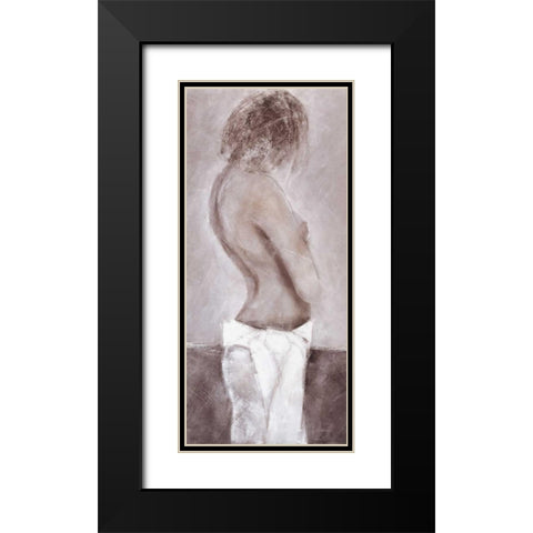 Private IV Black Modern Wood Framed Art Print with Double Matting by Emanuel, Beate