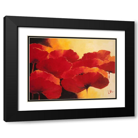 Absolute beautiful I Black Modern Wood Framed Art Print with Double Matting by Roseboom, Jettie
