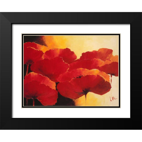 Absolute beautiful I Black Modern Wood Framed Art Print with Double Matting by Roseboom, Jettie