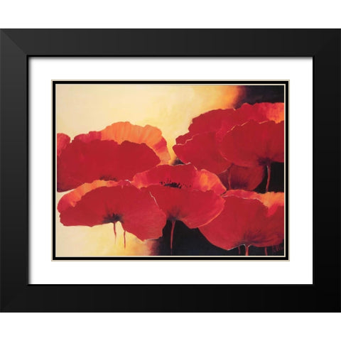 Absolute beautiful II Black Modern Wood Framed Art Print with Double Matting by Roseboom, Jettie