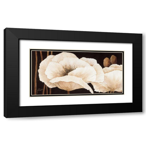 Amazing poppies III Black Modern Wood Framed Art Print with Double Matting by Roseboom, Jettie