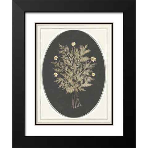 Gardenio I Black Modern Wood Framed Art Print with Double Matting by Waltz, Anne