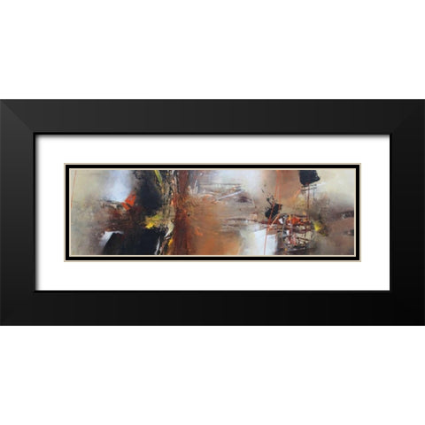 Emotional Rescue 7 Black Modern Wood Framed Art Print with Double Matting by Hansl, Alfred