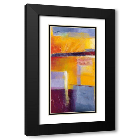 Deep View II Black Modern Wood Framed Art Print with Double Matting by Danckaert, Bea