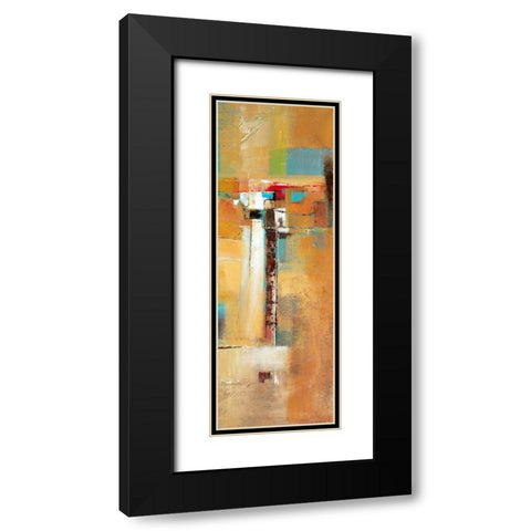 Souther Heights II Black Modern Wood Framed Art Print with Double Matting by Danckaert, Bea