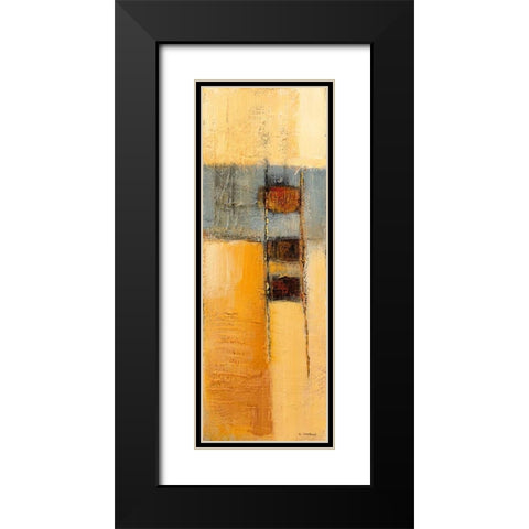 going up Black Modern Wood Framed Art Print with Double Matting by Danckaert, Bea