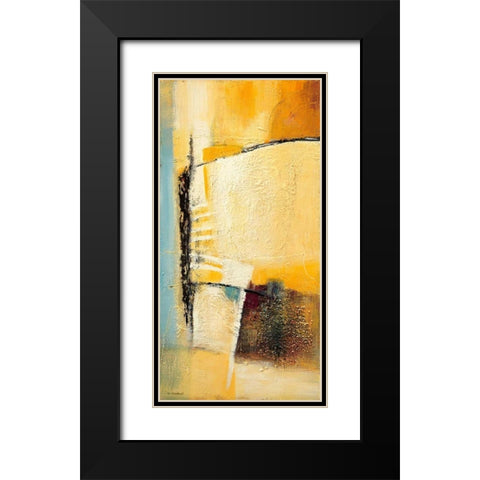 Bridge across 1 Black Modern Wood Framed Art Print with Double Matting by Danckaert, Bea