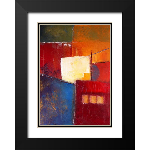 The power inside Black Modern Wood Framed Art Print with Double Matting by Danckaert, Bea