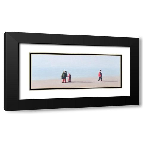 Am Meer Black Modern Wood Framed Art Print with Double Matting by Kock, Bernhard