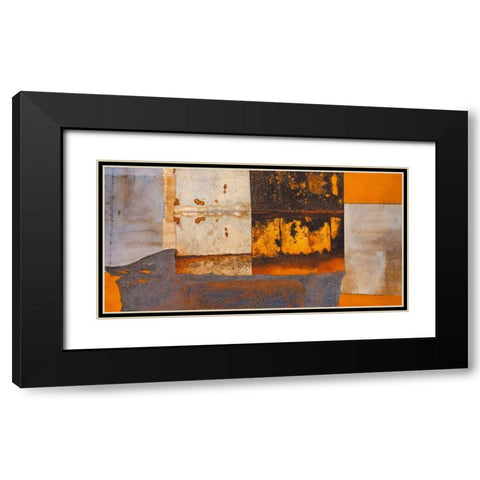 African Arche I Black Modern Wood Framed Art Print with Double Matting by Heinrich, Christian