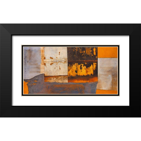 African Arche I Black Modern Wood Framed Art Print with Double Matting by Heinrich, Christian