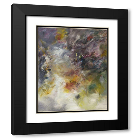 Extravaganz VI Black Modern Wood Framed Art Print with Double Matting by Middendorf, Christiane