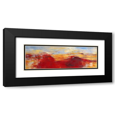 Sommerland I Black Modern Wood Framed Art Print with Double Matting by Ohland, Christa