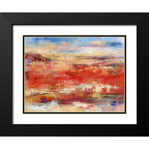Weite IV Black Modern Wood Framed Art Print with Double Matting by Ohland, Christa