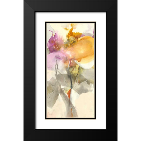 Tender Blossom Black Modern Wood Framed Art Print with Double Matting by Witt, El