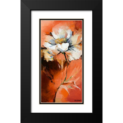 Anemonen I Black Modern Wood Framed Art Print with Double Matting by Filatov, Elena