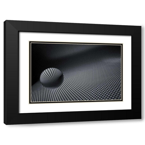 Glaskugelspiel I Black Modern Wood Framed Art Print with Double Matting by Rossmeissl, Gerhard