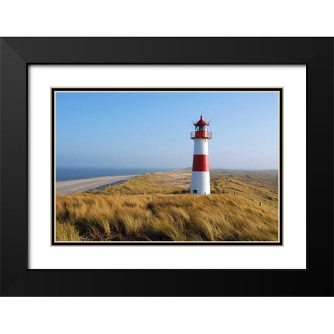 Sylt IV Black Modern Wood Framed Art Print with Double Matting by Rossmeissl, Gerhard