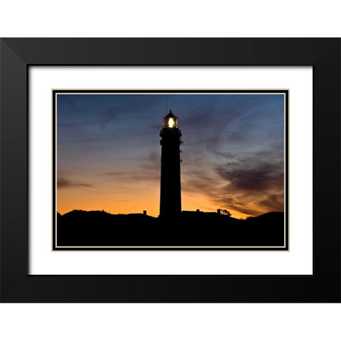 Horizont and Licht I Black Modern Wood Framed Art Print with Double Matting by Rossmeissl, Gerhard