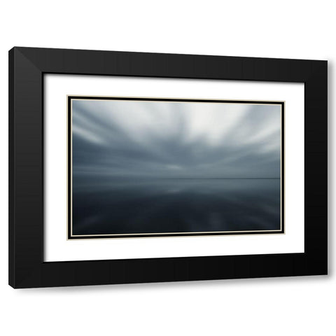 Horizont und Licht VI Black Modern Wood Framed Art Print with Double Matting by Rossmeissl, Gerhard