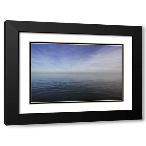 Horizont und Licht VIII Black Modern Wood Framed Art Print with Double Matting by Rossmeissl, Gerhard