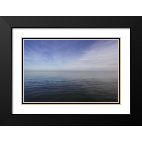 Horizont und Licht VIII Black Modern Wood Framed Art Print with Double Matting by Rossmeissl, Gerhard