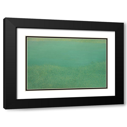 Der Morgen Black Modern Wood Framed Art Print with Double Matting by Li, Heng