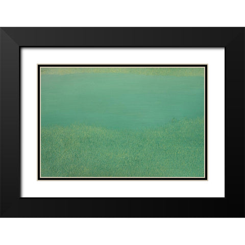 Der Morgen Black Modern Wood Framed Art Print with Double Matting by Li, Heng