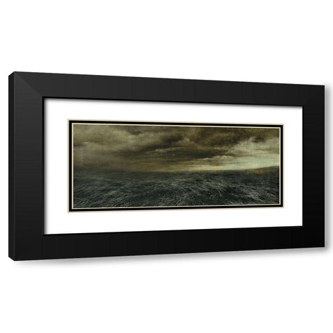 Ohne Titel 1514 Black Modern Wood Framed Art Print with Double Matting by Li, Heng